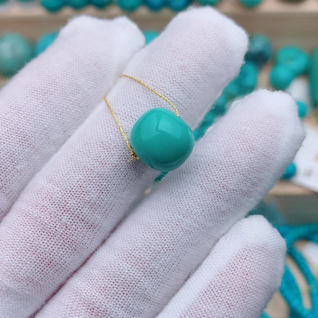 未镶嵌绿松石珠宝奇石三**皮