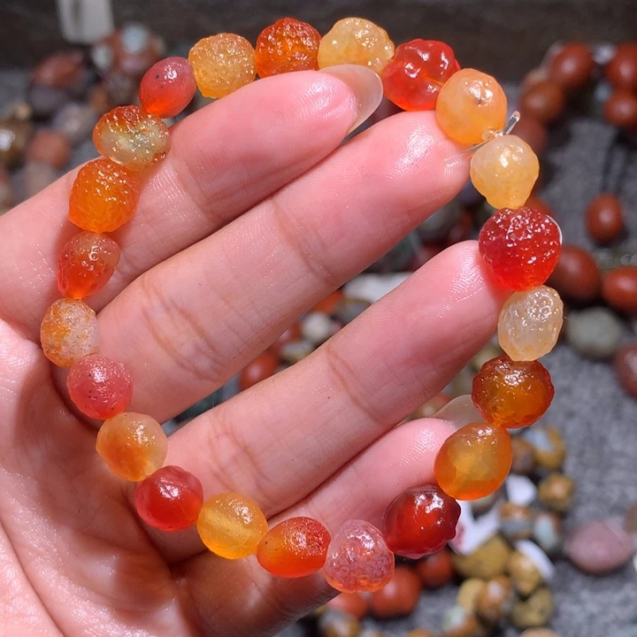 未镶嵌玛瑙/玉髓珠宝半成品