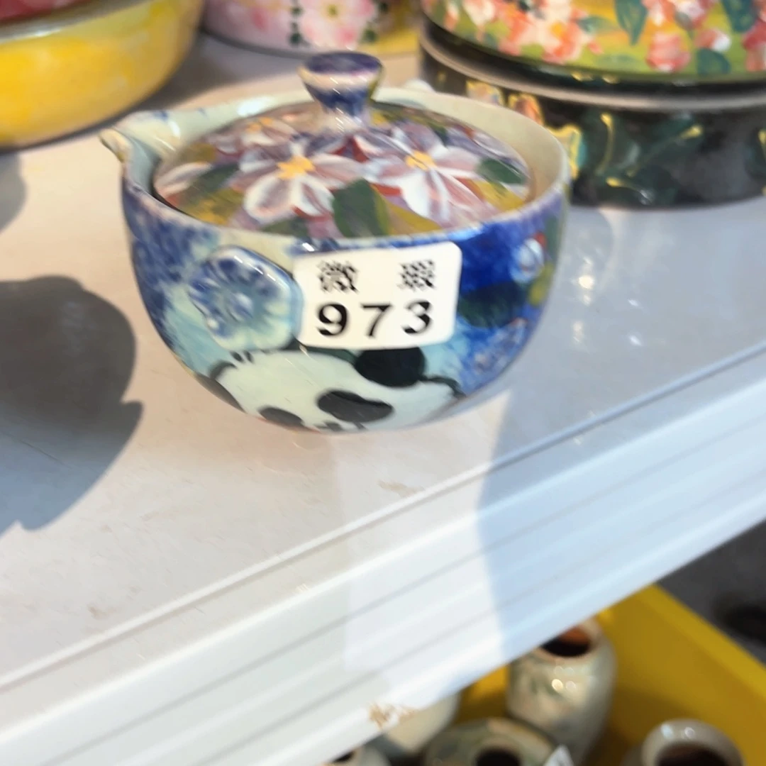 景德镇手绘高温釉下彩陶瓷茶具