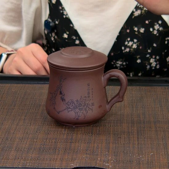 茶杯紫砂高货放漏