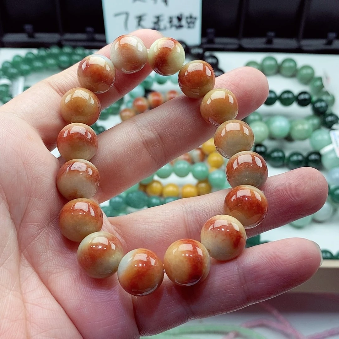 翡翠未镶嵌毛衣链