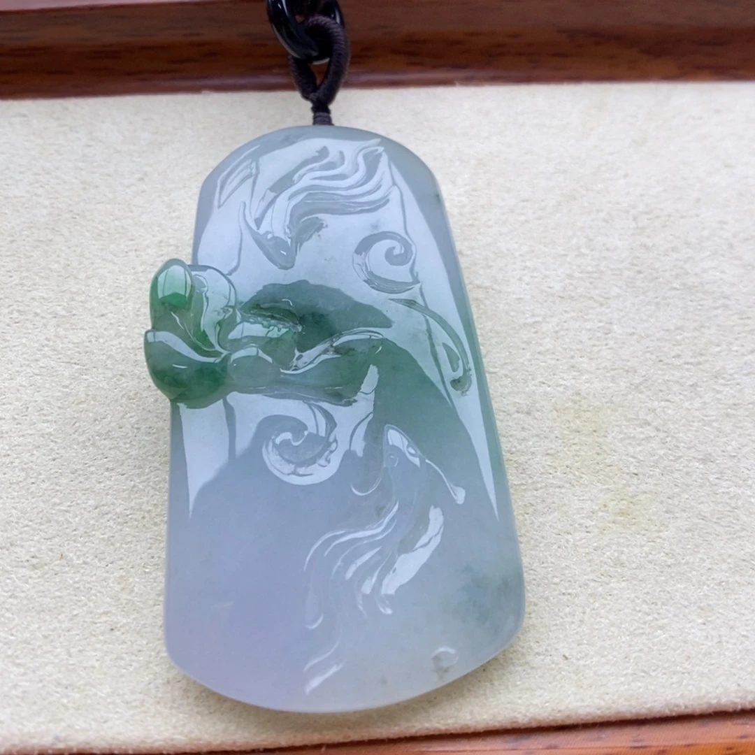 翡翠未镶嵌颈饰吊坠15