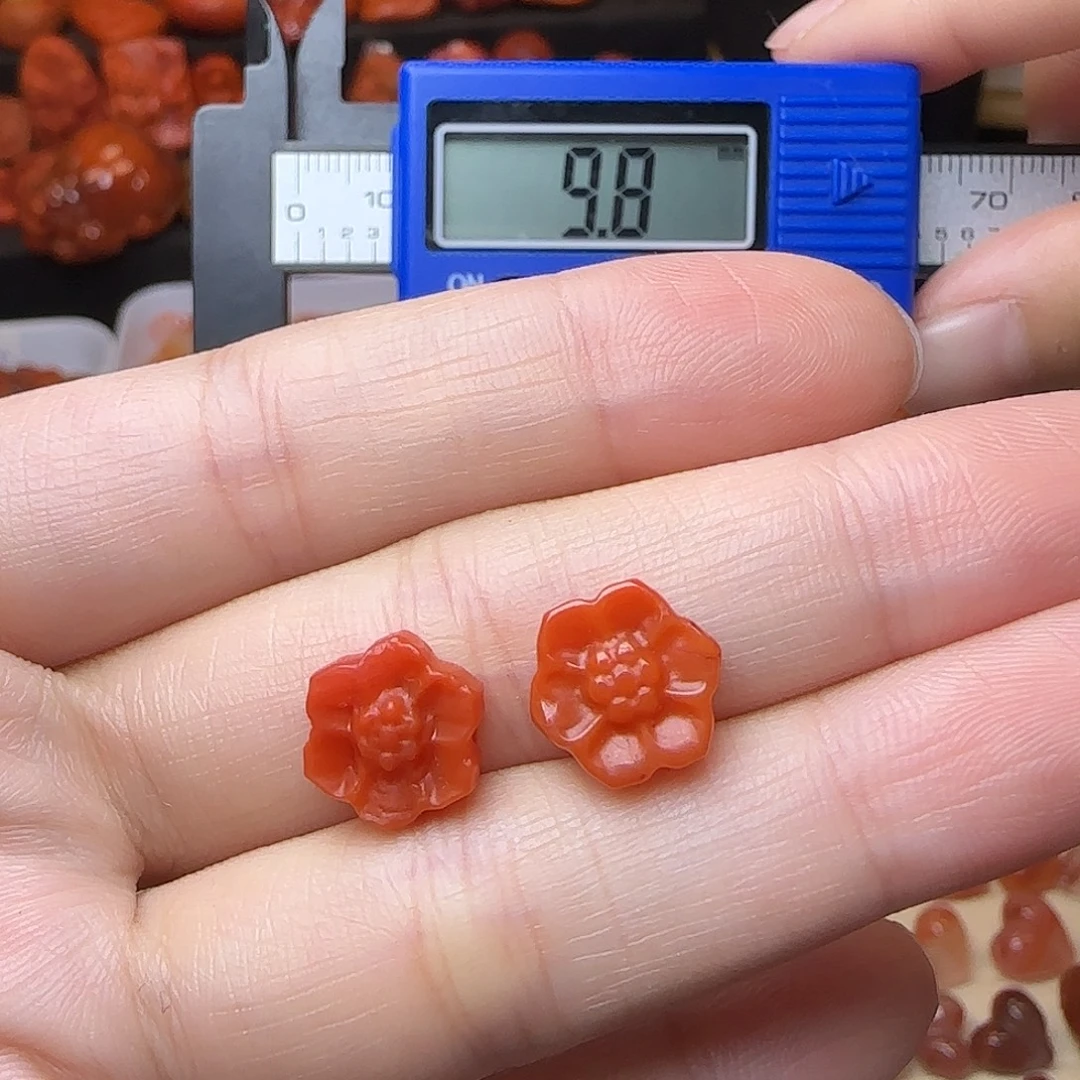 南红玛瑙未镶嵌吊坠(不含链)