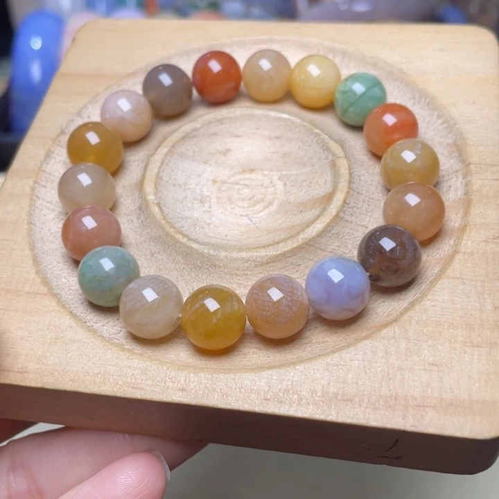 未镶嵌手镯硅化玉