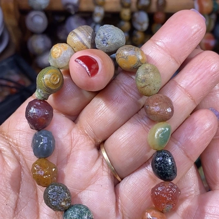 玛瑙/玉髓珠宝半成品未镶嵌华****馆