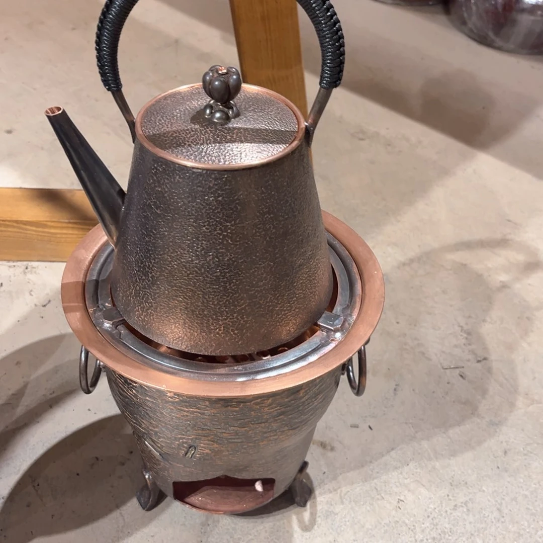 复古老师傅永宏手工锻打工艺大壶