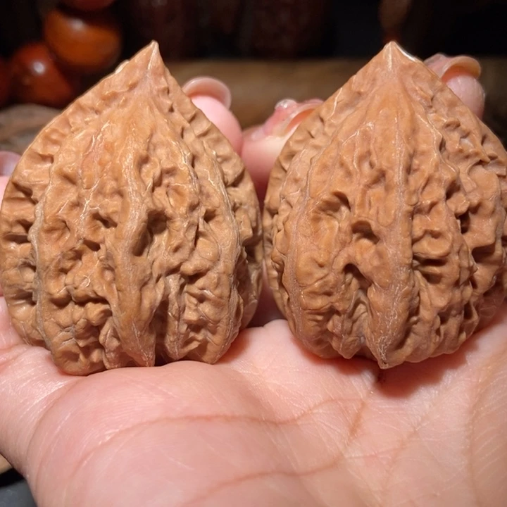 把件文玩核桃东北楸子小雪1