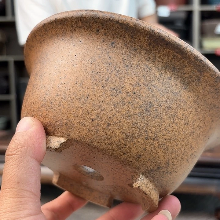 紫砂花盆旧**西紫砂的颜色很好看