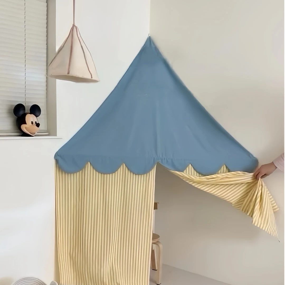 儿童房室内小房子帐篷免打孔墙挂帐篷幼儿园游戏屋墙角小帐篷