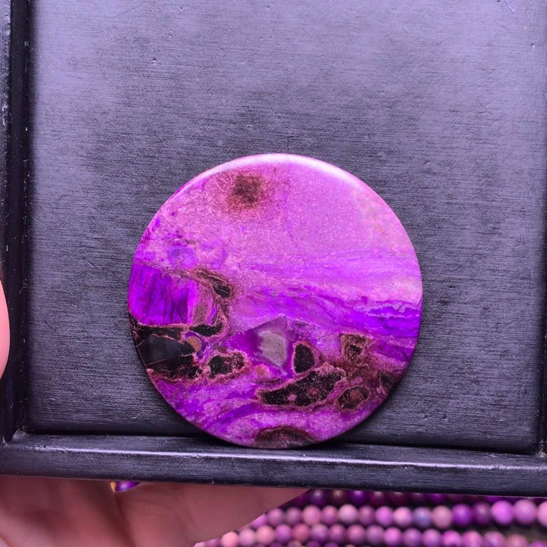 苏纪石（舒俱来）未镶嵌圆牌