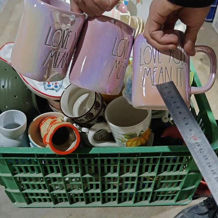 杯陶瓷杯碗盘微瑕疵介意慎拍