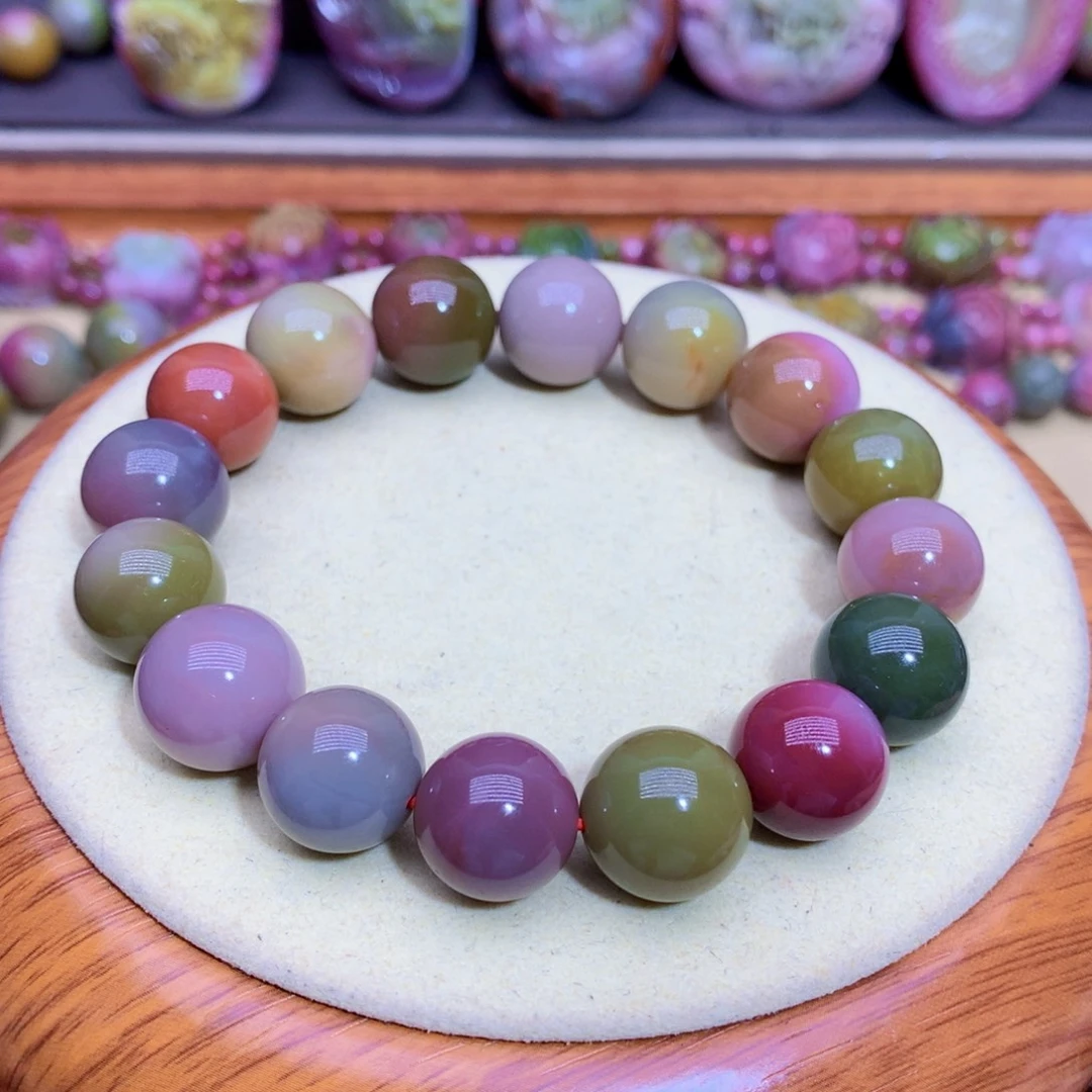 玛瑙未镶嵌手链盐源