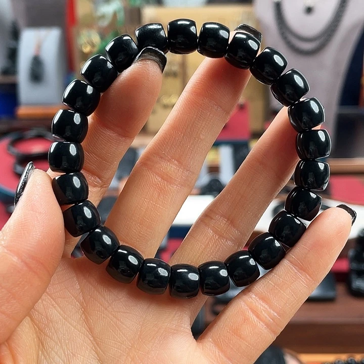 和田玉手串未镶嵌卡8✖️9精工羊脂级