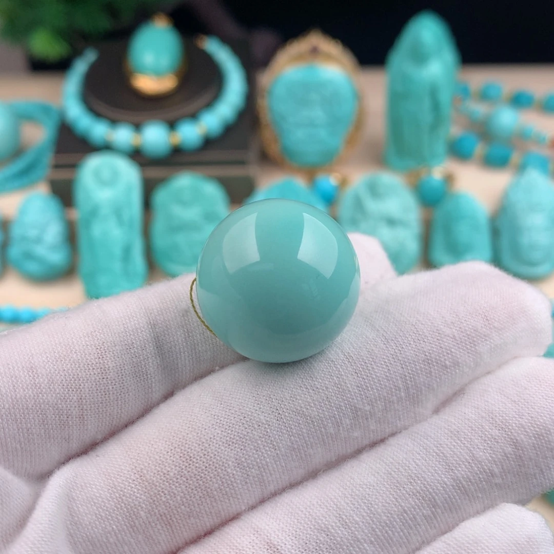 【闪购商品】绿松石珠宝半成品未镶嵌