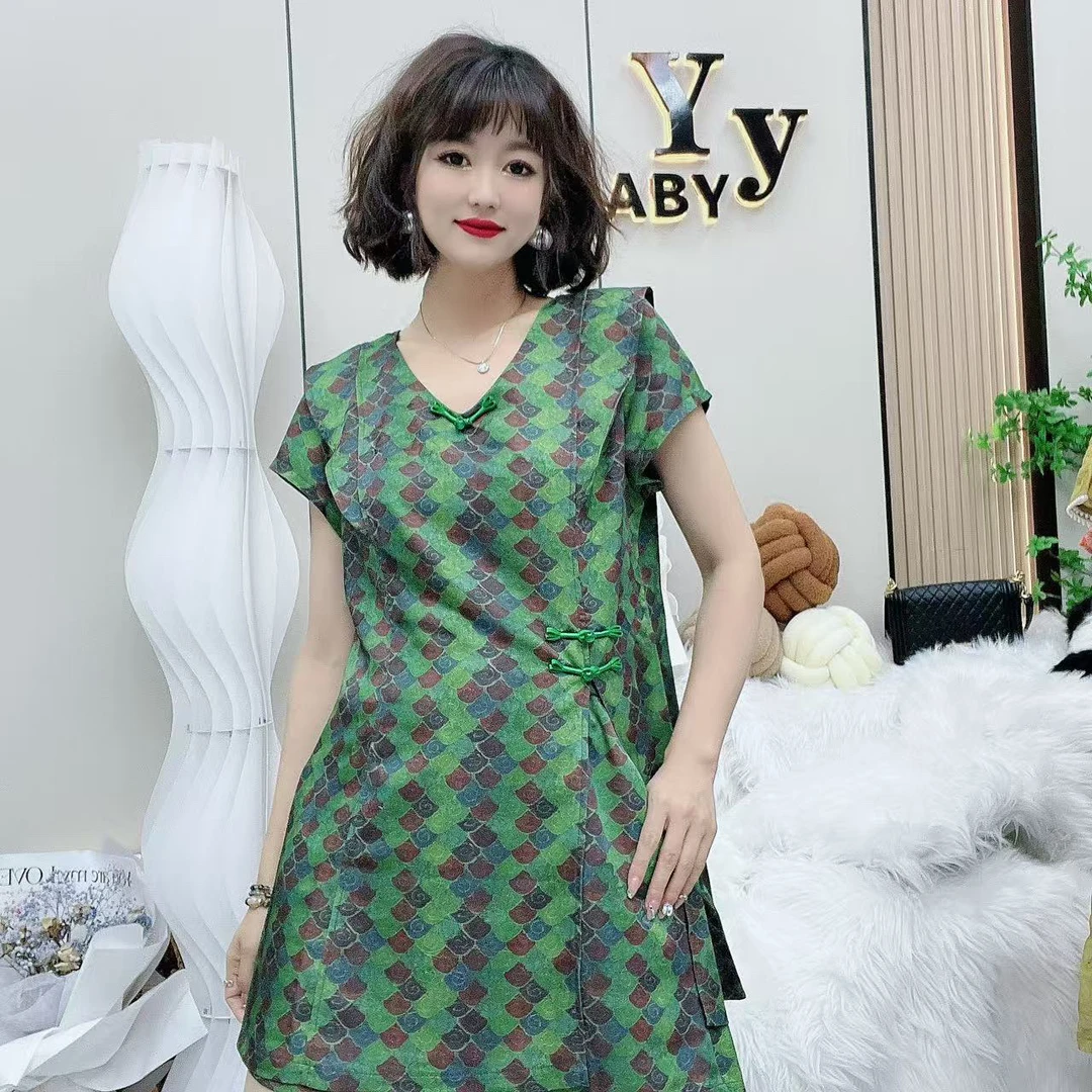 YY大码(数只轻舟)高级感显瘦时尚洋气百搭套装