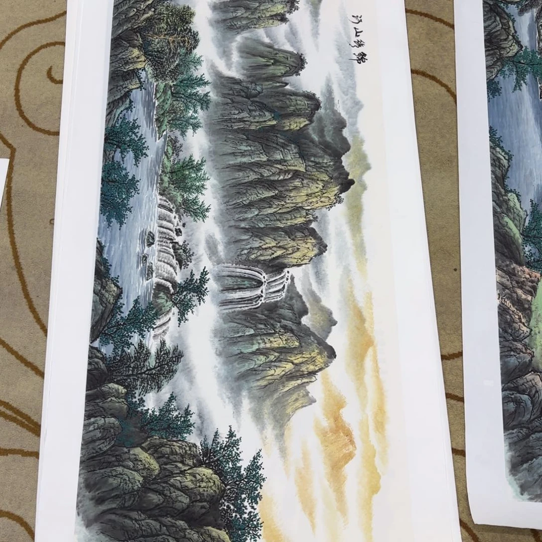 浮***茶国画李准李欣主播