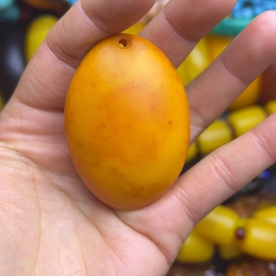 琥珀未镶嵌手链蜜蜡