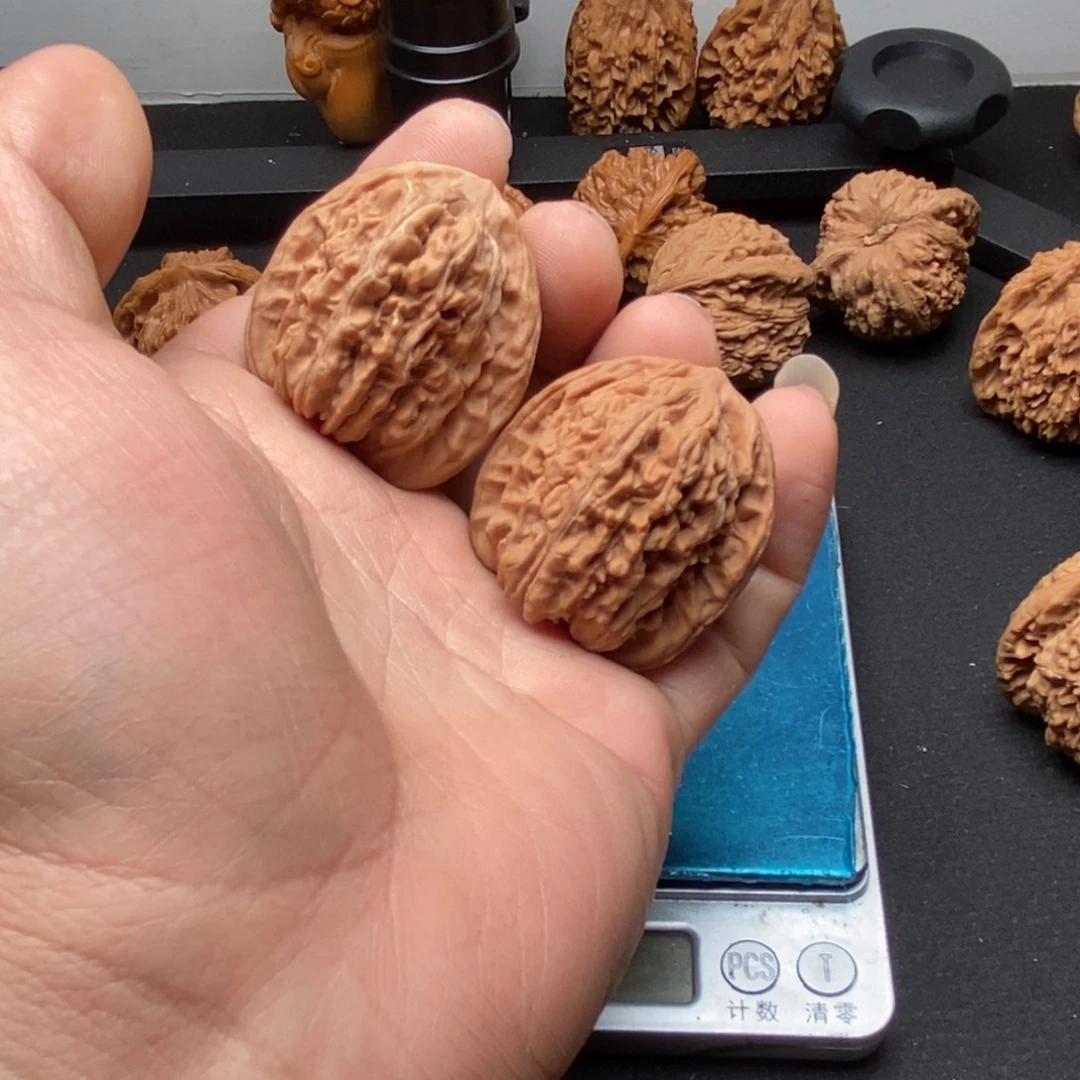 鲲***鹏桃核把件文玩核头