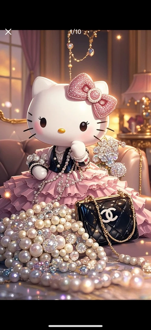 【日版正品】chiikawa联名kitty发夹盲盒