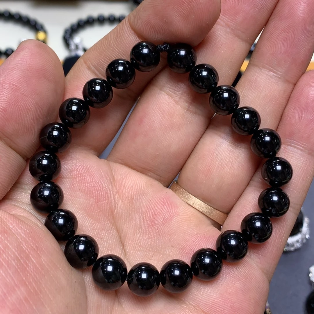 未镶嵌手串翡翠墨翠手串