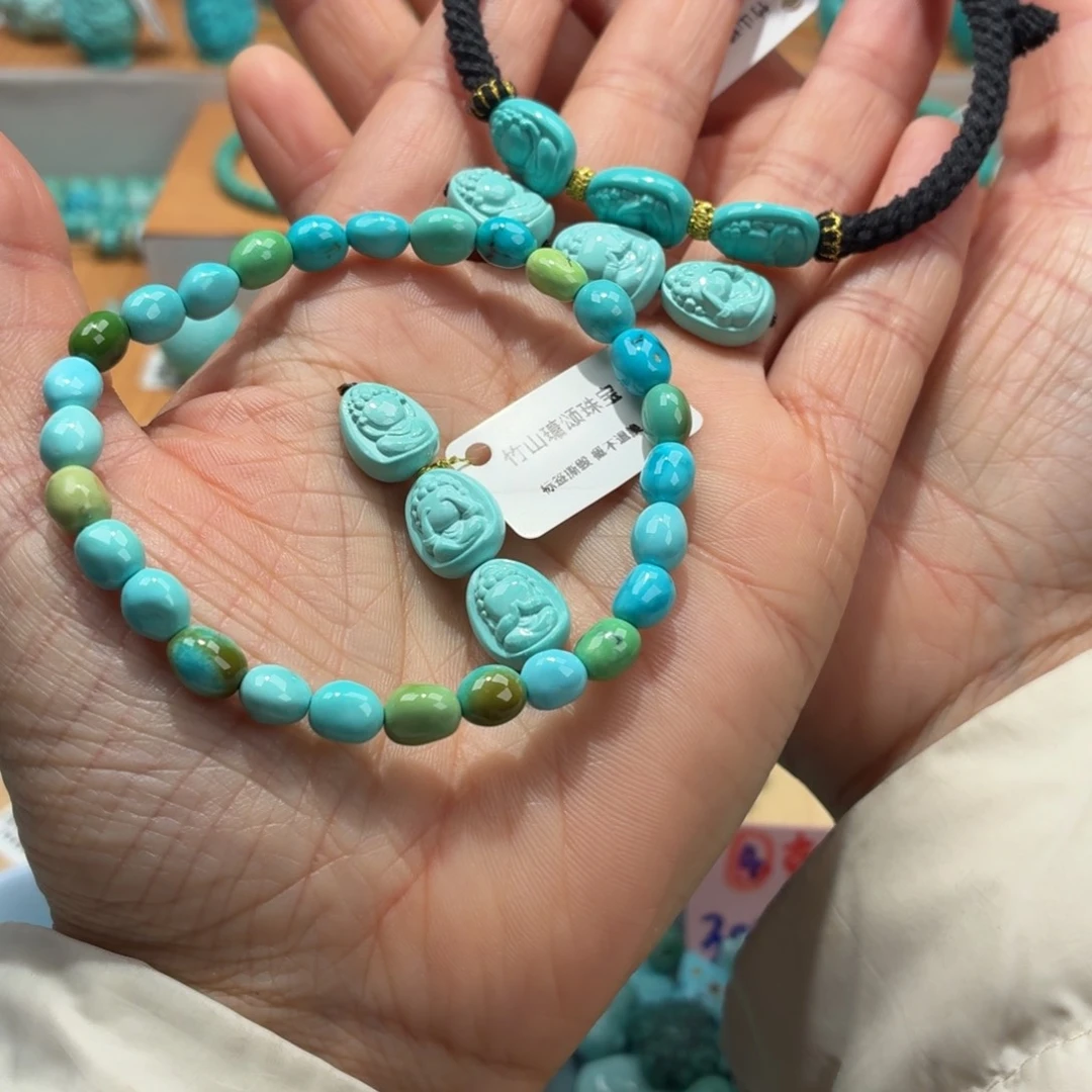 心***@绿松石未镶嵌珠宝奇石