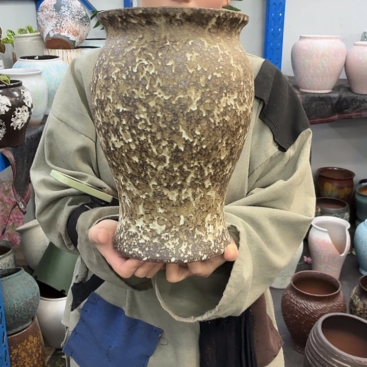 20×30 -粗陶花盆有孔-买买买