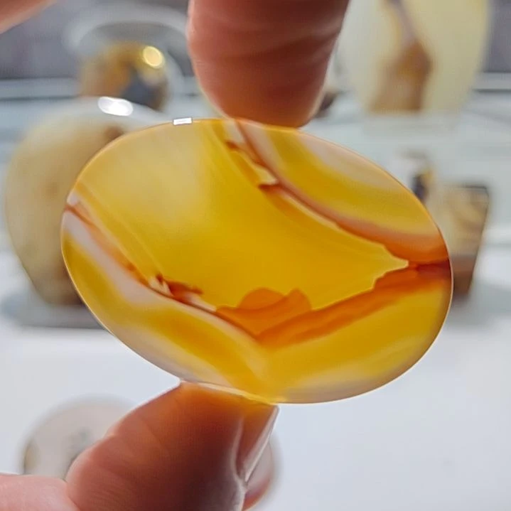 玛瑙/玉髓未镶嵌吊坠(不含链)43号