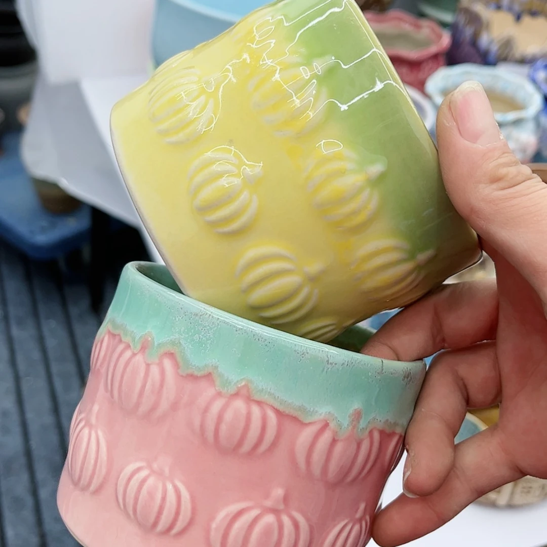 【闪购商品】陶瓷多肉绿植陶瓷花盆