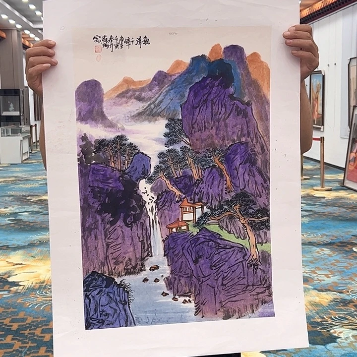 国画苏珊去伪存真原作！