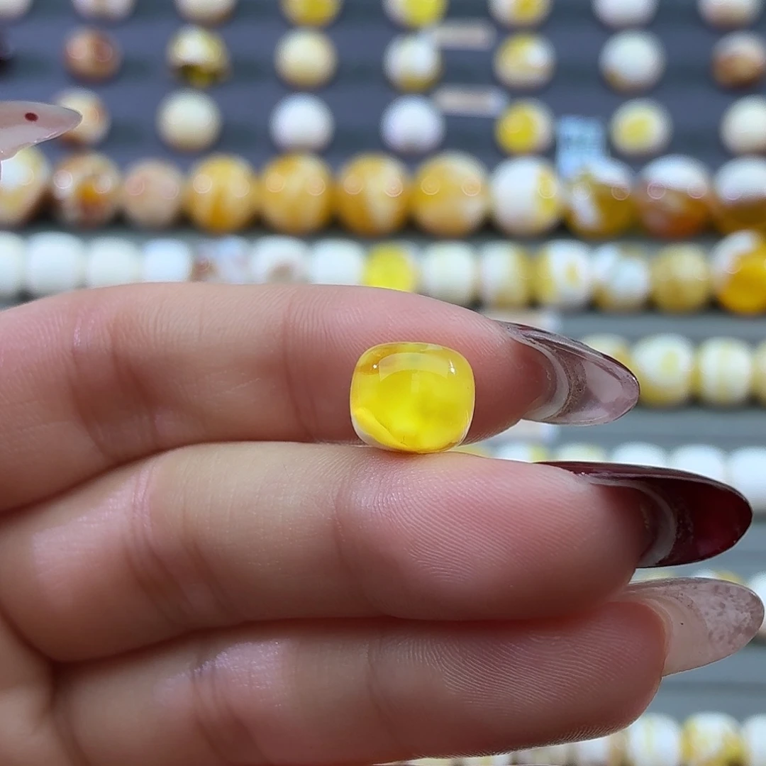 琥珀未镶嵌裸石蜜蜡10
