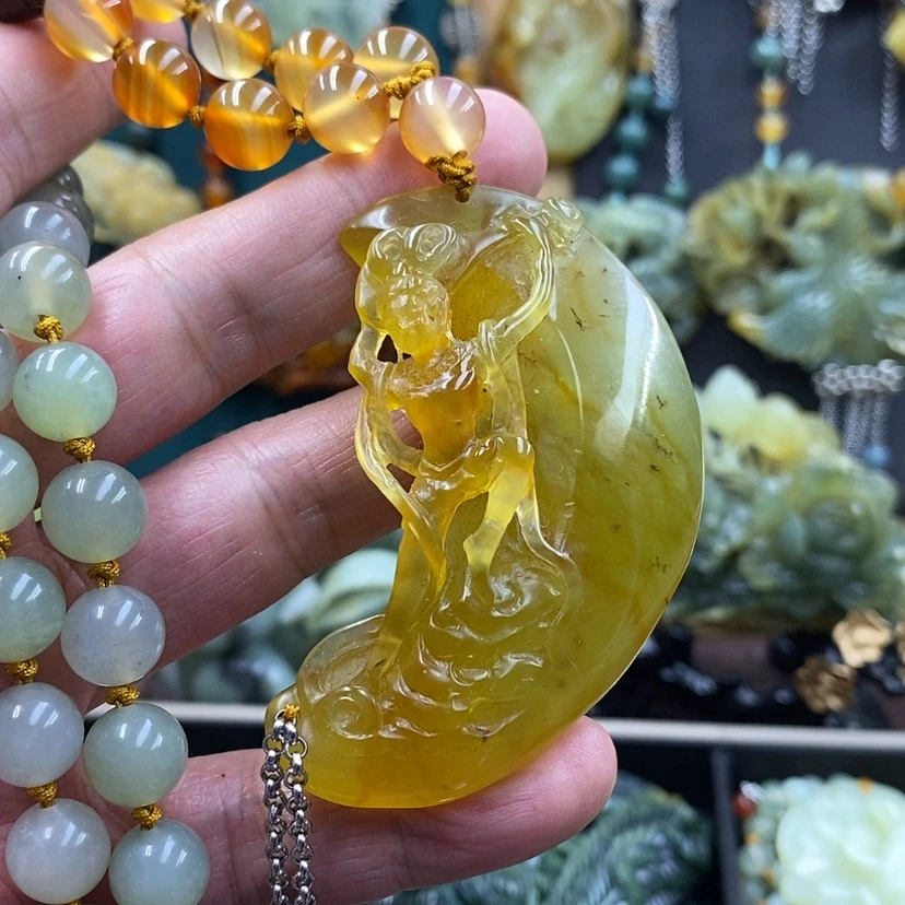 【闪购商品】未镶嵌岫玉吊坠