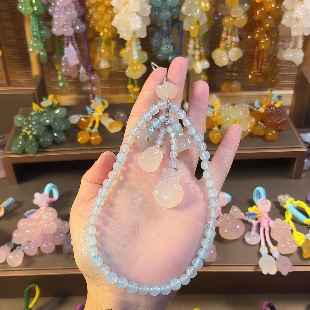 玛瑙/玉髓未镶嵌车挂