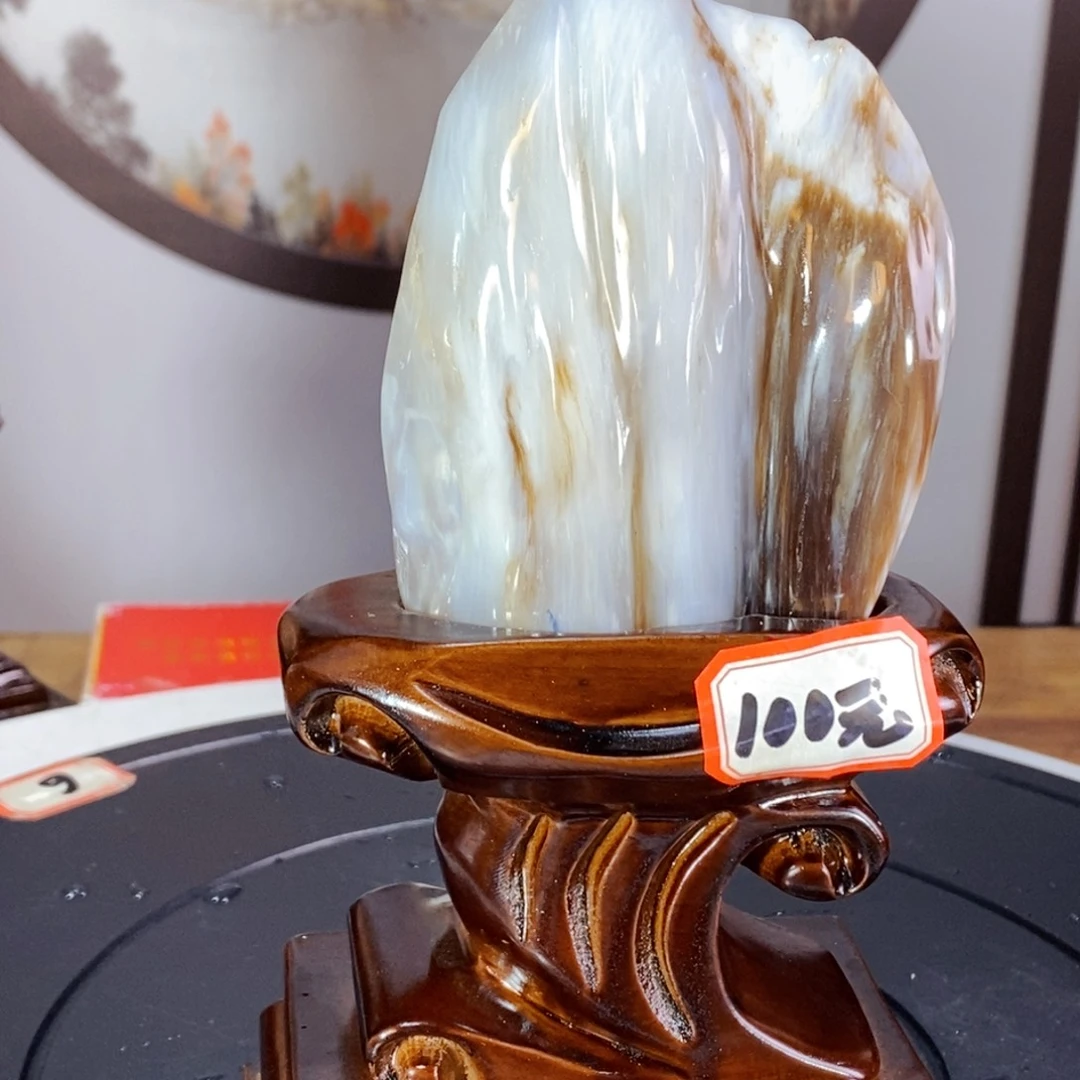 硅化玉未镶嵌珠宝奇石