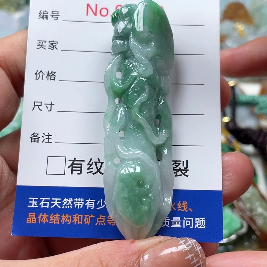 翡翠颈饰未镶嵌翡玉缘翡翠