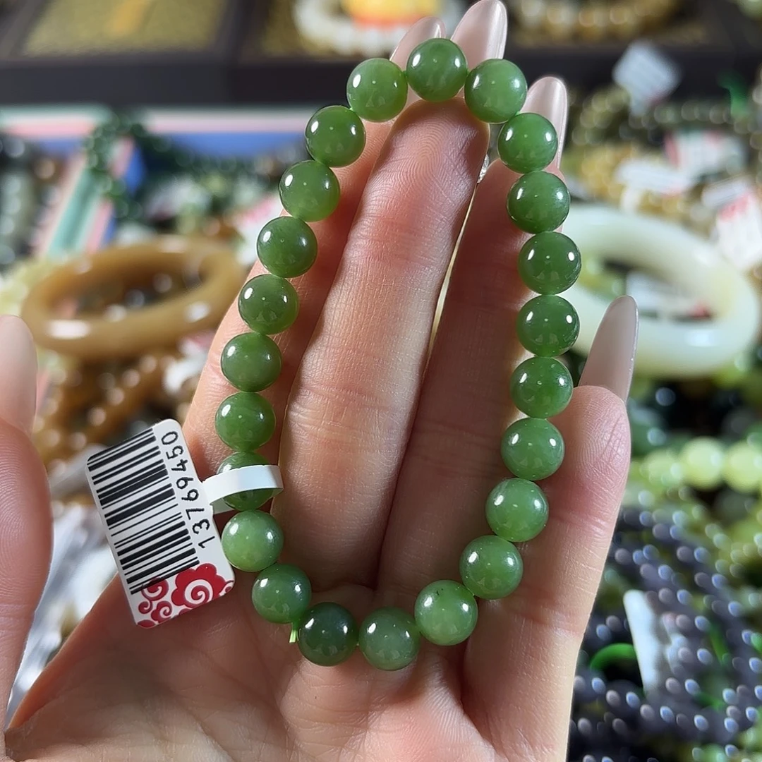 和田玉未镶嵌手链217