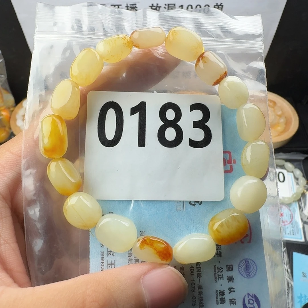 未镶嵌手串和田玉