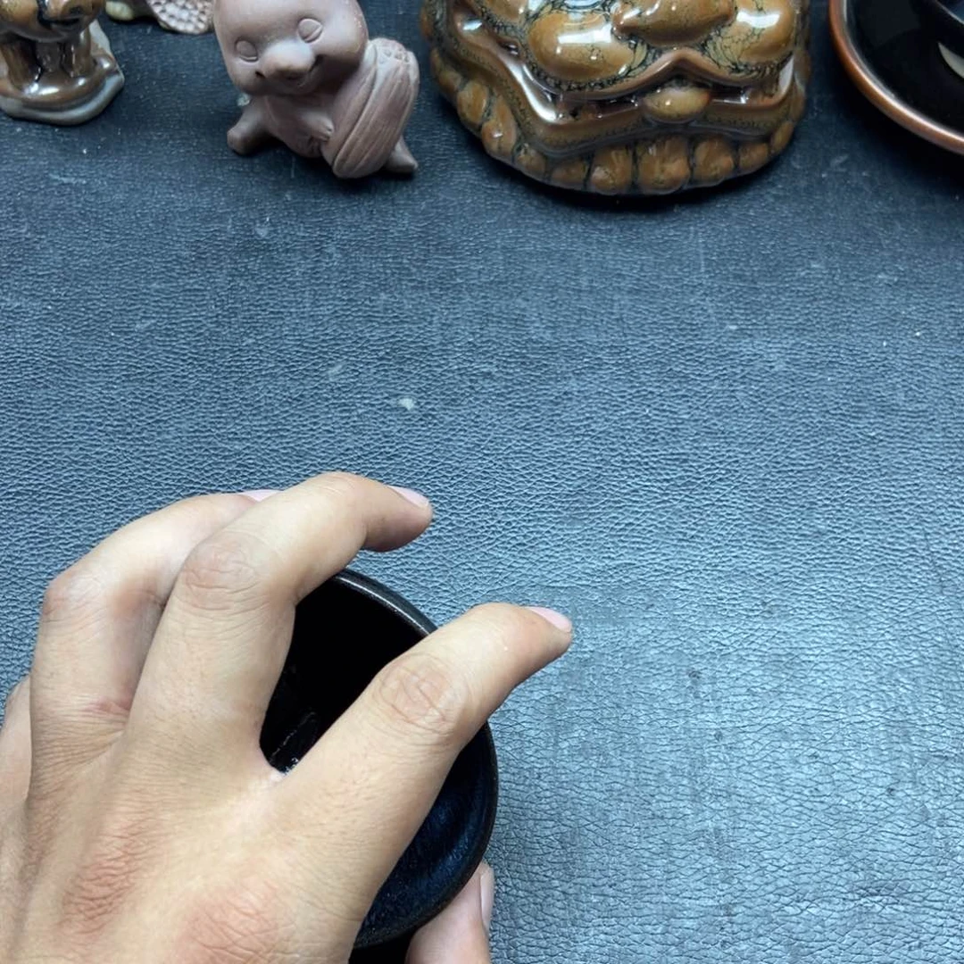 茶盏微*建窑建盏龙窑柴烧