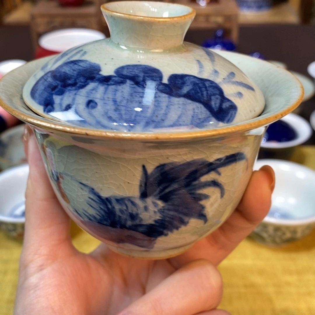 景德镇陶瓷手工手绘