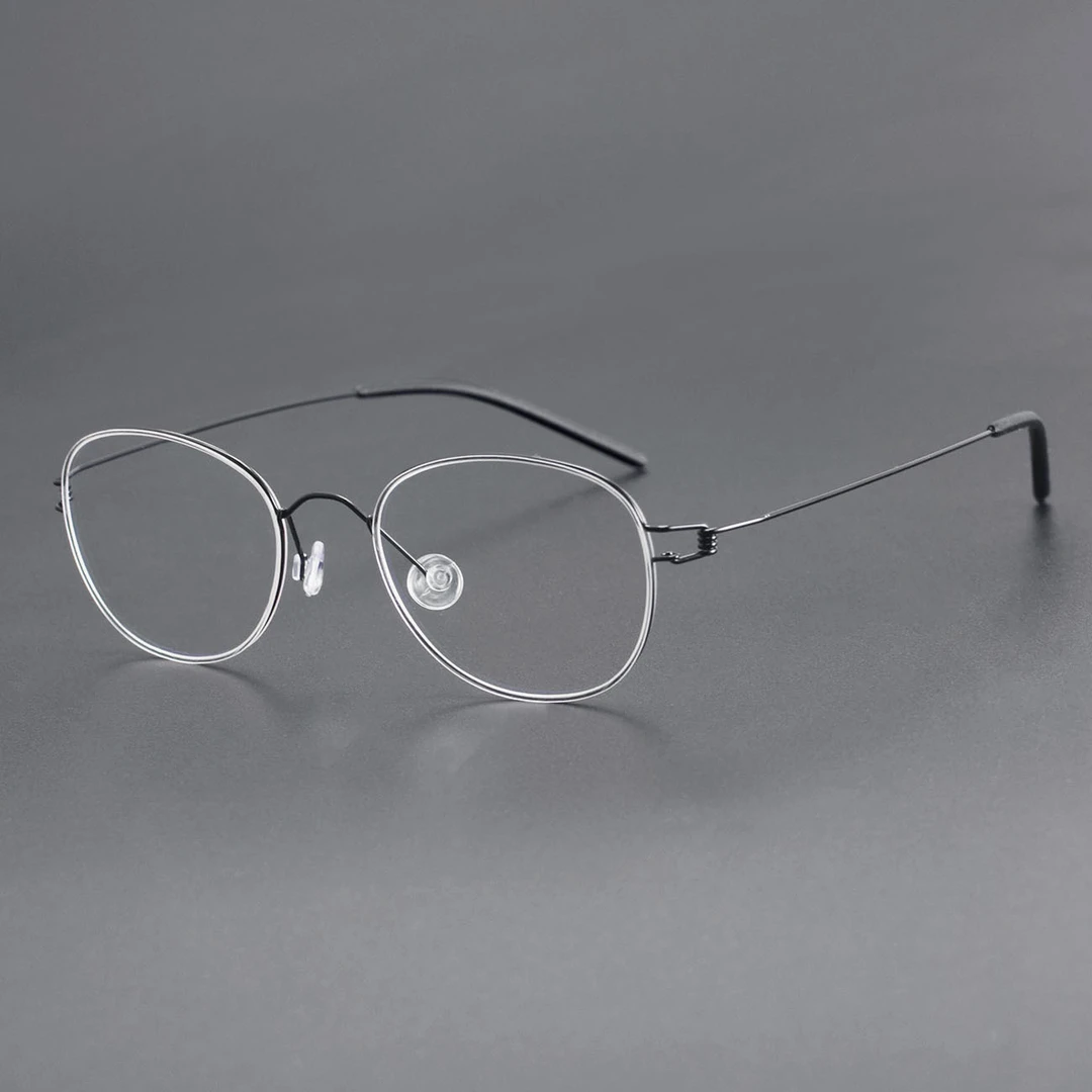 林德同款眼镜框JORN复古近视眼镜框细框镜腿可配度数工厂