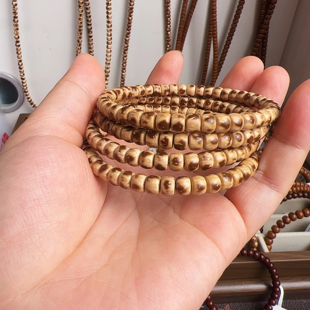 椿***理紫金鼠手串紫金鼠鼠尖纯肉单圈手串花皮6*4.4*4条单圈