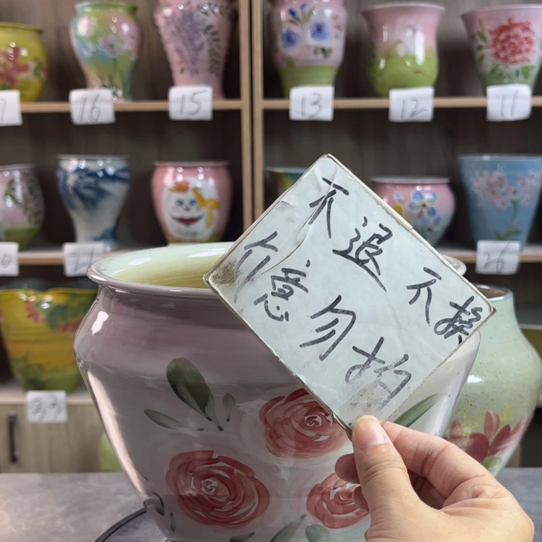 景德镇陶瓷花盆花盆