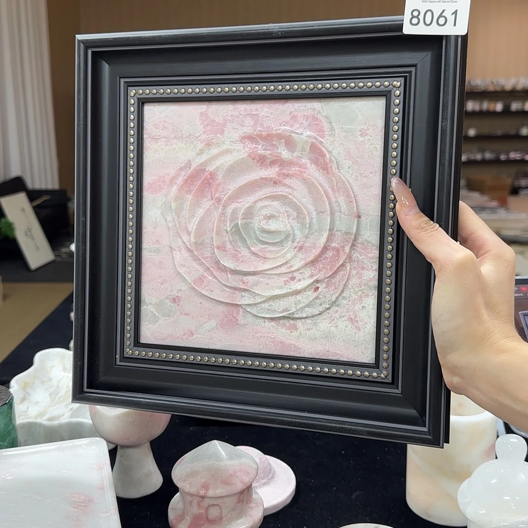 仙*李8061 粉澳宝玫瑰画