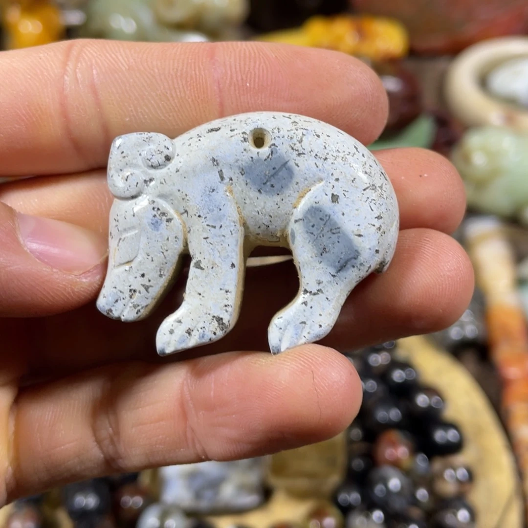 和田玉吊坠(不含链)未镶嵌