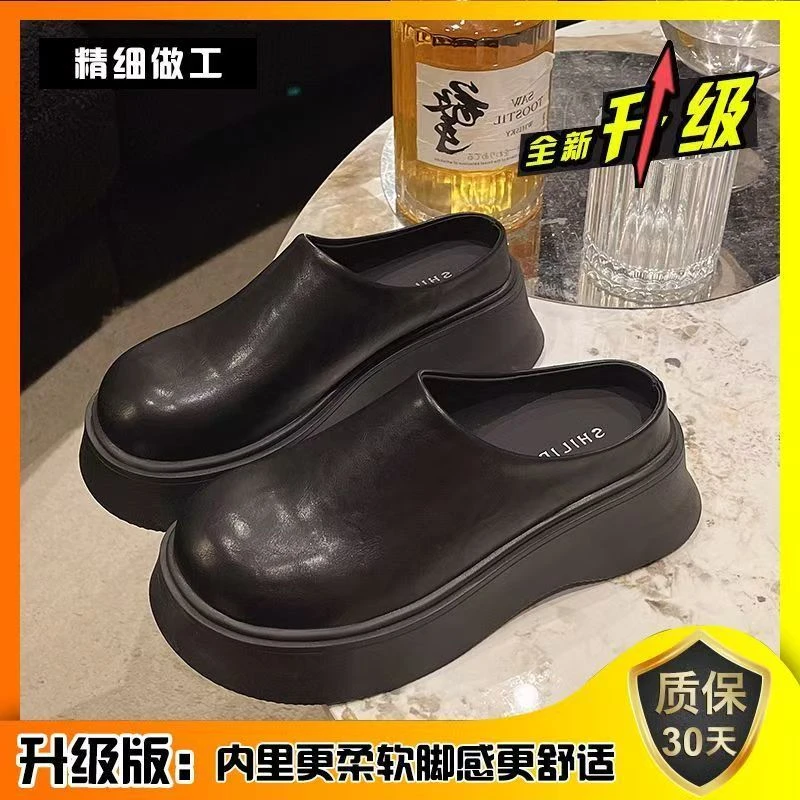 包头女款新款拖鞋女士鞋时尚平底跟凉拖女2025年夏季外穿凉拖