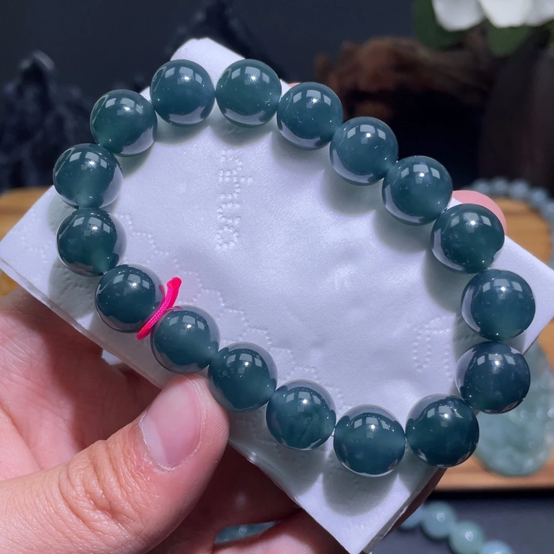 定制翡翠未镶嵌手串危