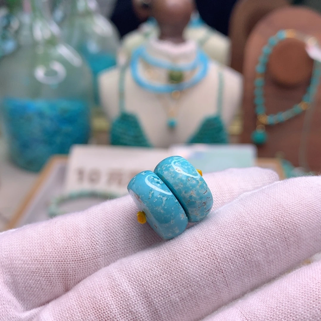 绿松石未镶嵌配饰