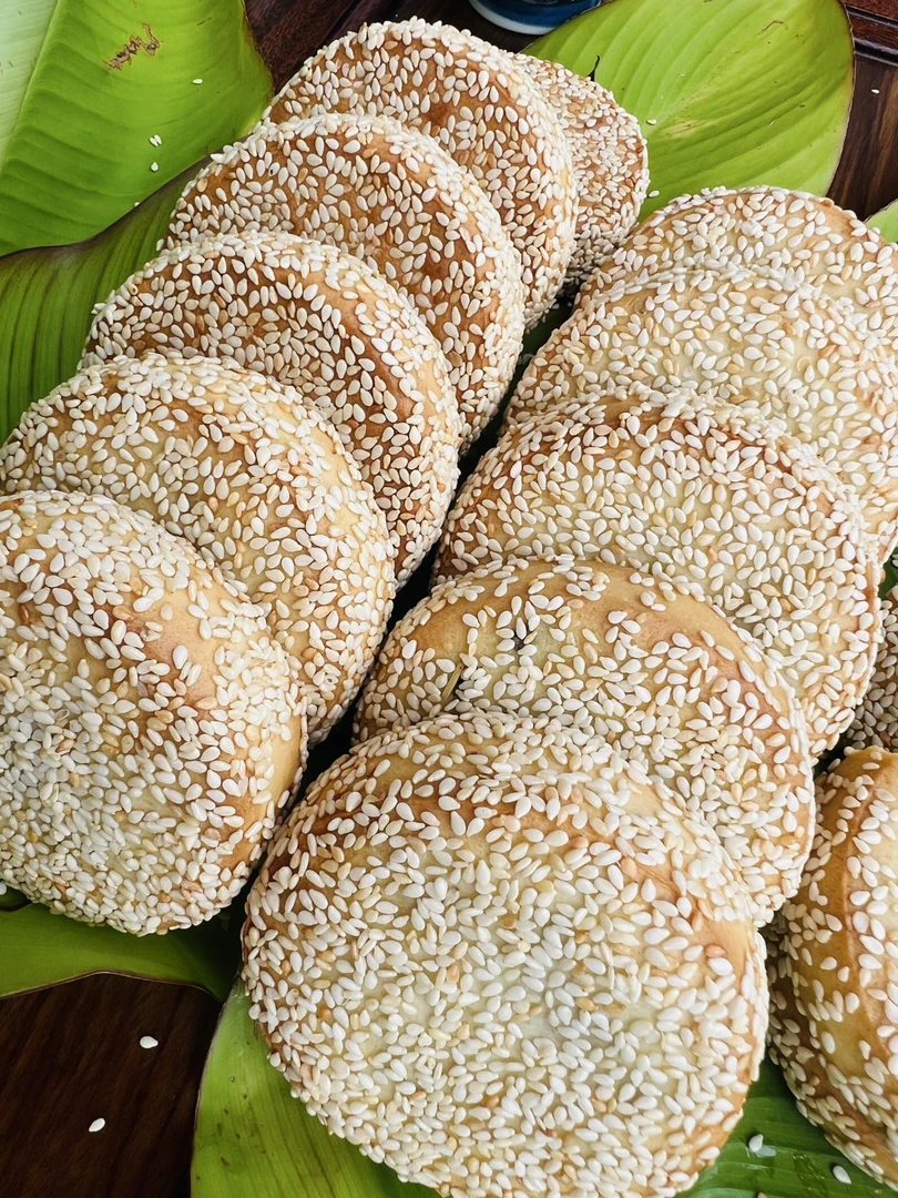 【手工枸杞老月饼】老式手工中秋枸杞老月饼100克/个