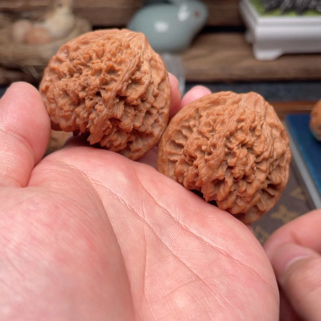 文玩核桃把件盘*盘G8号45满天星