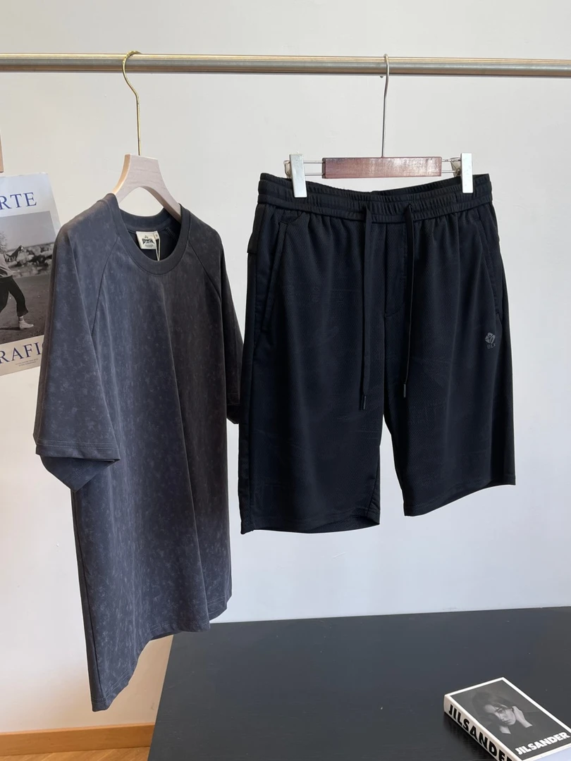 特！3D立体蜂窝！商场余D 高透气印花速干运动休闲短裤 C18 男H6266