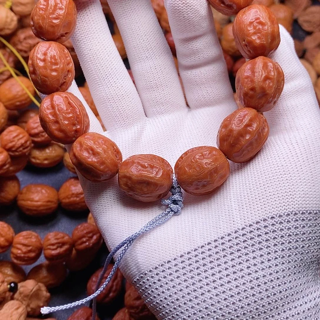 【闪购商品】吊坠文玩核桃可*米光头19